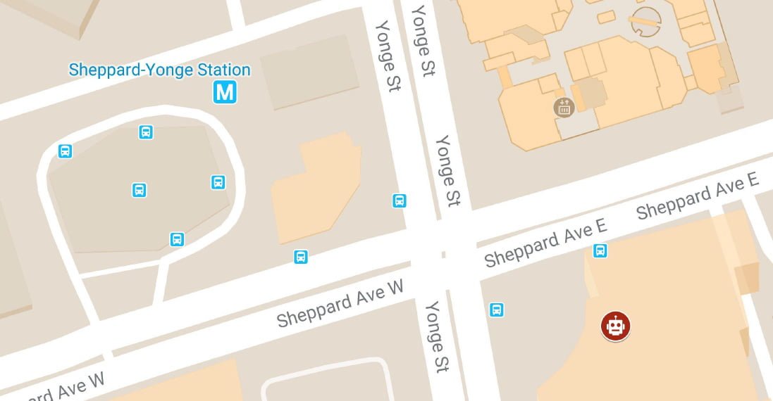 Location Bus Map