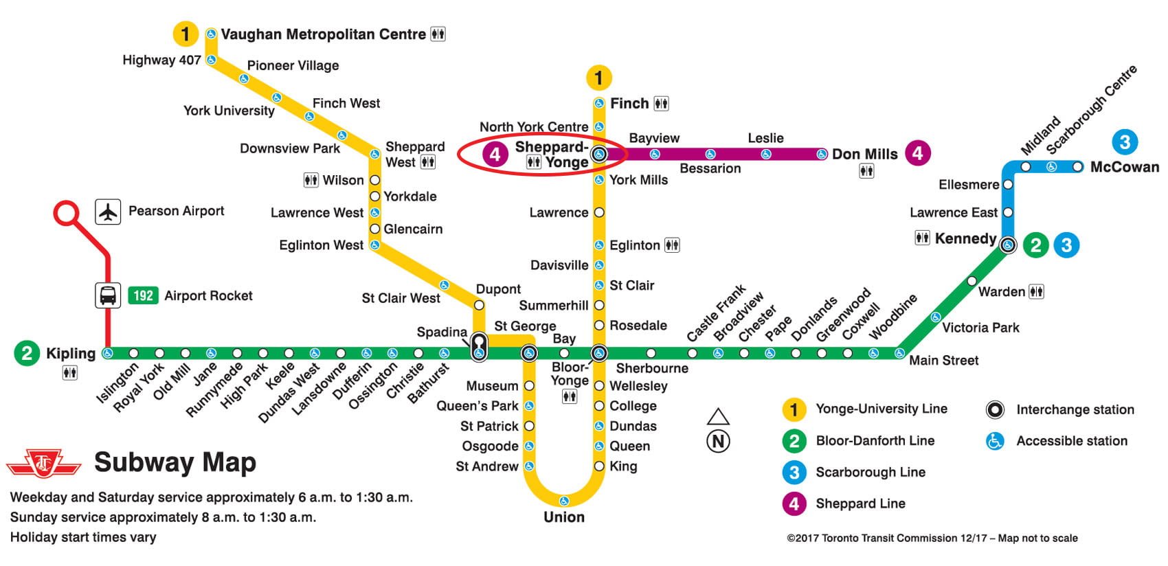 Location Subway Map