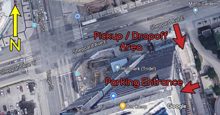 Location Parking Map